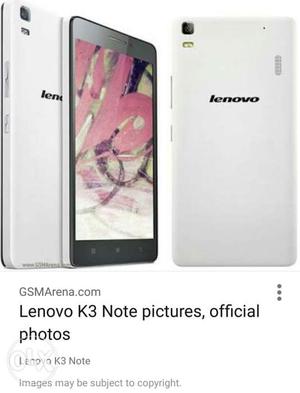 Lenovo k3 note touch and hang problem issue