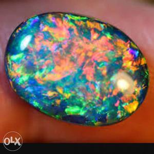 Multicolored Stone Pebble