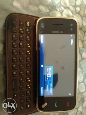 Nokia N series. New condition. Touch and type. With cover.