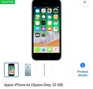 Seal pack pc iphone 6s 32gb grey silver available