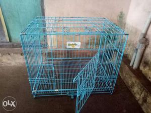 Unused foldable dog cage for urjent sail