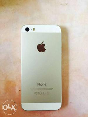 Urgent sale iPhone 5S 16 GB silver colour Bill
