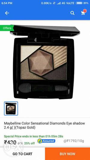 2.4 G Maybelline Color Sensational Diamond Eye Shadow