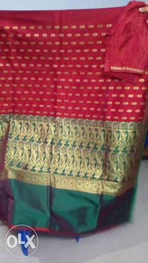 Banarsi sari with blaus