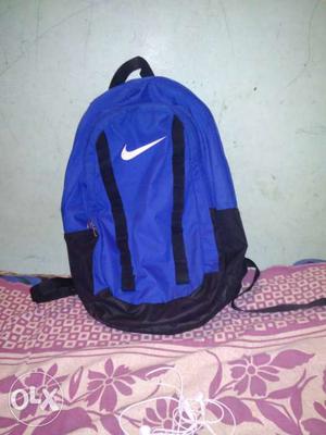 Blue Nike Backpack