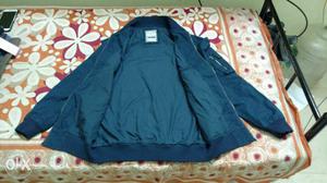 Blue Zippered Jacket