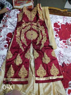 Brand new part wear designer lengha..