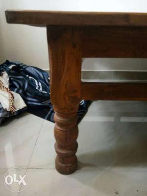 Brown Wooden Table Leg