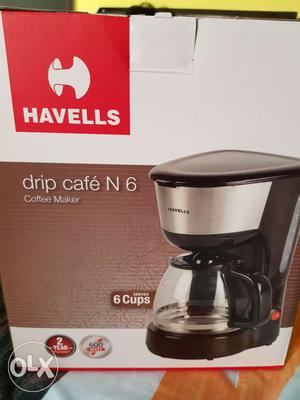 Havells coffee maker, brand new seal packed,