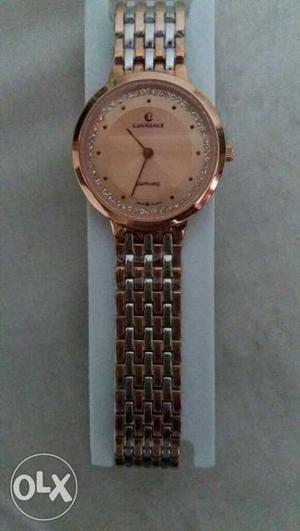 Ladies watch Swiss made. only 1 time used.