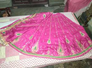 Lehnga Chunni Pink Color Used Once Bought for