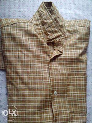 New dark muti colour checkered shirt 50% off on 500 diwali