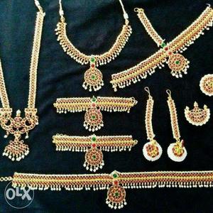 New full south indian traditional bridal set.