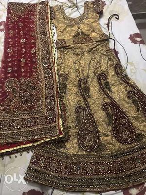 Only once used lehenga purchased in  from