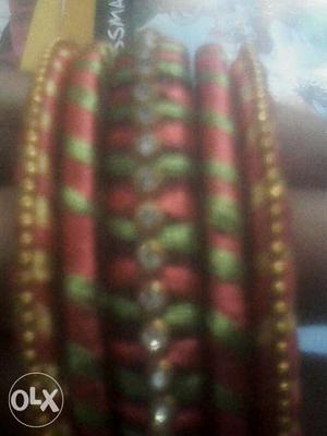 Red Green And Yellow Bracelet