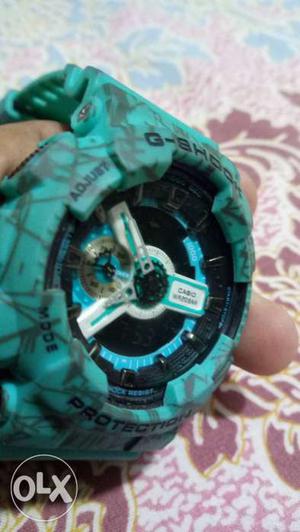 Round Casio G-shock Watch