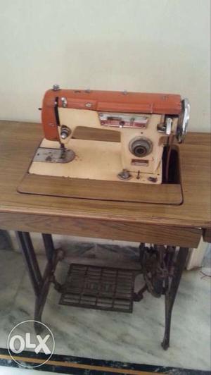 Sewing and embroidery machine in gud working