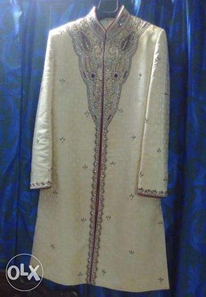 Sherwani - size 40 - used only 3 hours