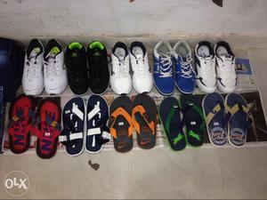 Shoes 800 to 600 & slipper 300