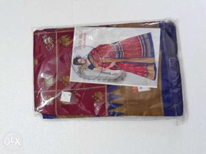 Women's Brown And Purple Sari Pack