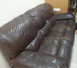 3 Seater Recliner Leather Sofa Mumbai