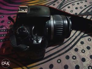 Black DSLR Camera