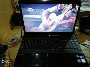 Black Vaio Laptop