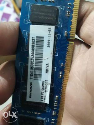 Blue Lenovo RAM Stick