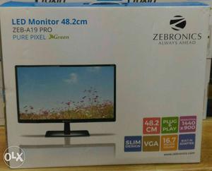 Brand New zebronics monitor for sale. call
