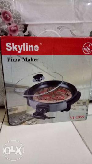 Brand new pizza maker. unused. i get it as gift.