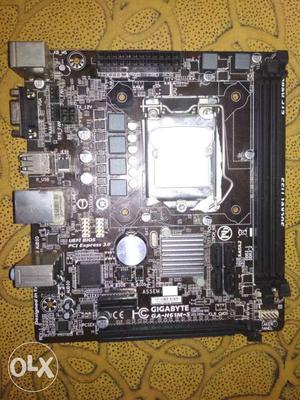 Brown Gigabite h61-m newly condition motherboard