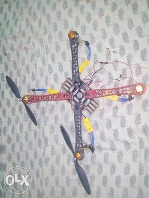 Drone/ Quad copter frame with motor and ESC
