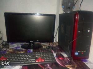 Great condition. Fresh. 20" LED acer. 2.93 GHZ