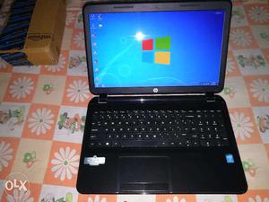 HP Fresh 15.6 inch Laptop with Box, Bag, Charger 3.5 hrs