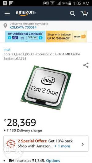 Intel Quad Core QGhz