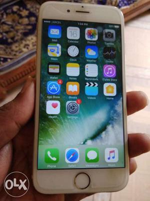 Iphone 6 64 gb gold colour with charger and