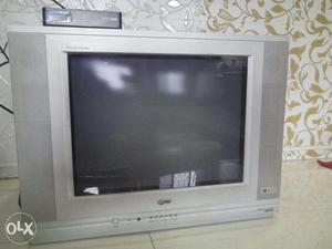 LG flatron 21inches color tv with golden eye
