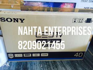 New packed sony led tv 40 inches full hd ,