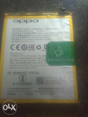 Oppo a37 f new batry