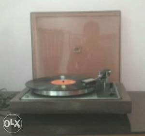Philips Tuentable, Vinyle Record player. Running