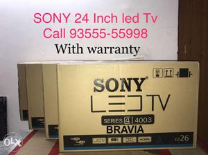 Sony Bravia 24 incb LED TV Box pack