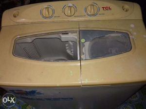 Tcl washing machine running and good condition