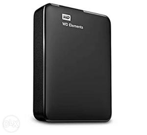 Wd 2tb external hard disk one year old excellent