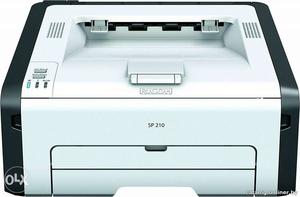 White And Black Printer SP210
