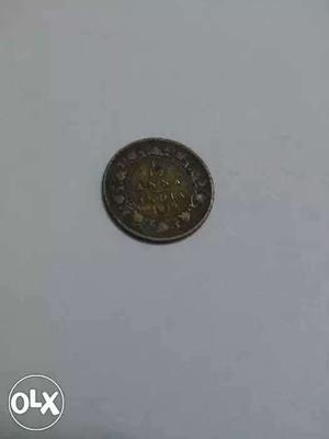 1 Anna India Brown Coin
