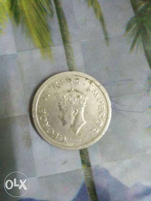 1 rupes  Indian coin