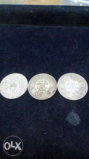 3 pc antique coins in good condition
