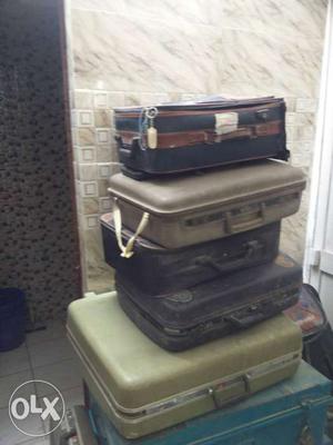 5 suitcase vip brand all size at throw away price