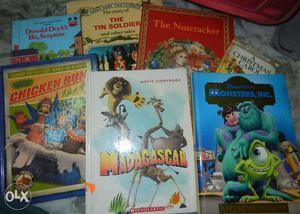 8 Disney Children Kids Story books for library, school,