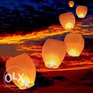Big 5 Sky Lanterns (Brand New Set of 5 pic)